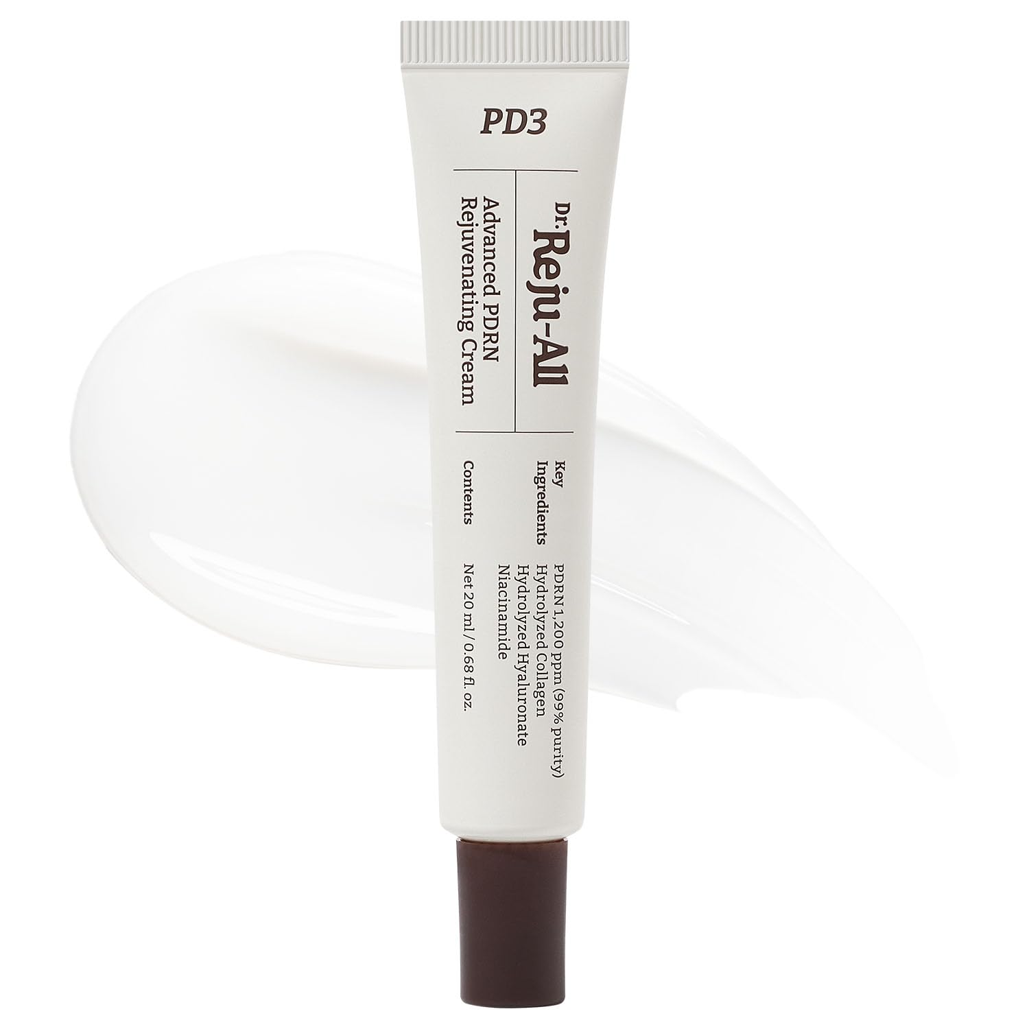 Dr. Reju-All Advanced PDRN Rejuvenating Cream – 99% Pure Salmon DNA PDRN Face Moisturizer – Optimal 1200ppm Concentration for Visible Results – Korean Anti-Aging Skin Care Face Cream - 0.7 Fl Oz Visit the Dr.Reju-All Store