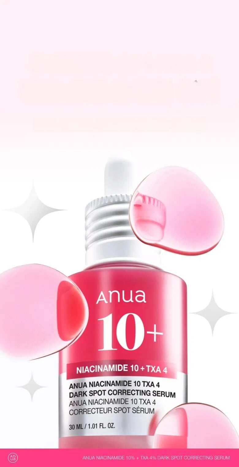 Anua Niacinamide 10 TXA 4 Dark Spot Correcting Serum 30ml(+Refill 30ml + Pad 2ea)